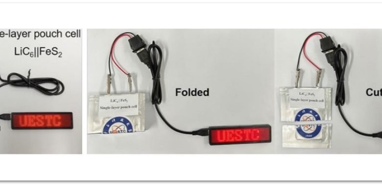 Çinli araştırmacılar, kesildiğinde dahi çalışabilen lityum kükürt pil geliştirildi