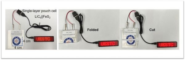 Çinli araştırmacılar, kesildiğinde dahi çalışabilen lityum kükürt pil geliştirildi