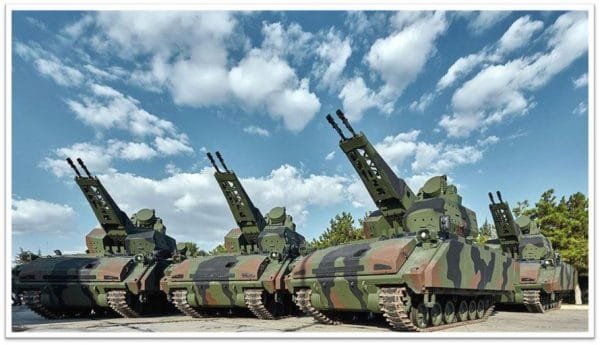 Korkut Silah sistemi nokta savunması için görevde.