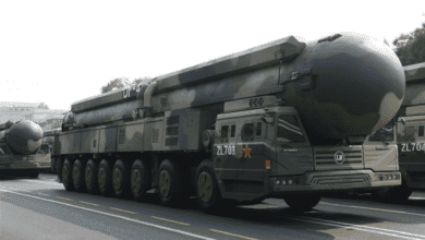 Çin'in DF-41 katı yakıtlı kıtalararası balistik füzesi (Resim kaynağı: Çin Savunma Bakanlığı)