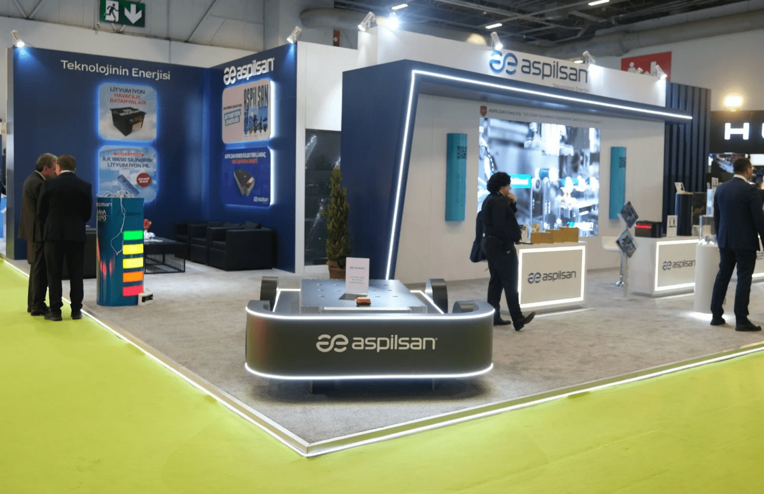 ASPİLSAN, SAHA EXPO 2024&rsquo;te Yenilik&ccedil;i Batarya &Ccedil;&ouml;z&uuml;mleriyle