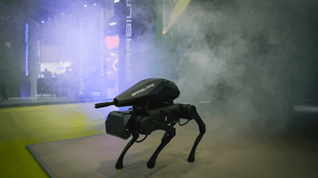 SARBOT Silahlı Robot, SAHA 2024’te Büyük İlgi Topladı
