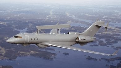 Saab, AEW&C II programı için GlobalEye AEW&C platformunu sunuyor (Resim kaynağı: Saab)