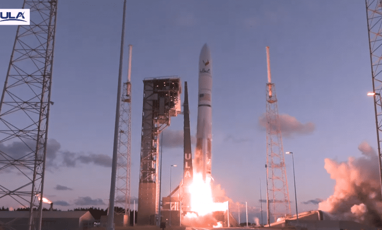 ULA, Vulcan roketini 4 Ekim 2024 tarihinde fırlatıyor. (ULA canlı yayını üzerinden Screengrab)