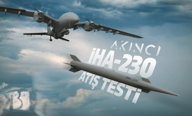 Bayraktar Akıncı, İHA 230 ile Hedefi Vurdu!