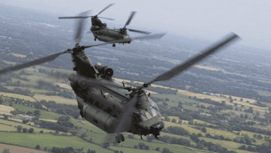 Chinook helikopter filosu ve Puma HC2 filosu