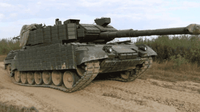 Leopard 1A5 e Yeni Zırh Ukrayna dan Etkili Bir Hamle