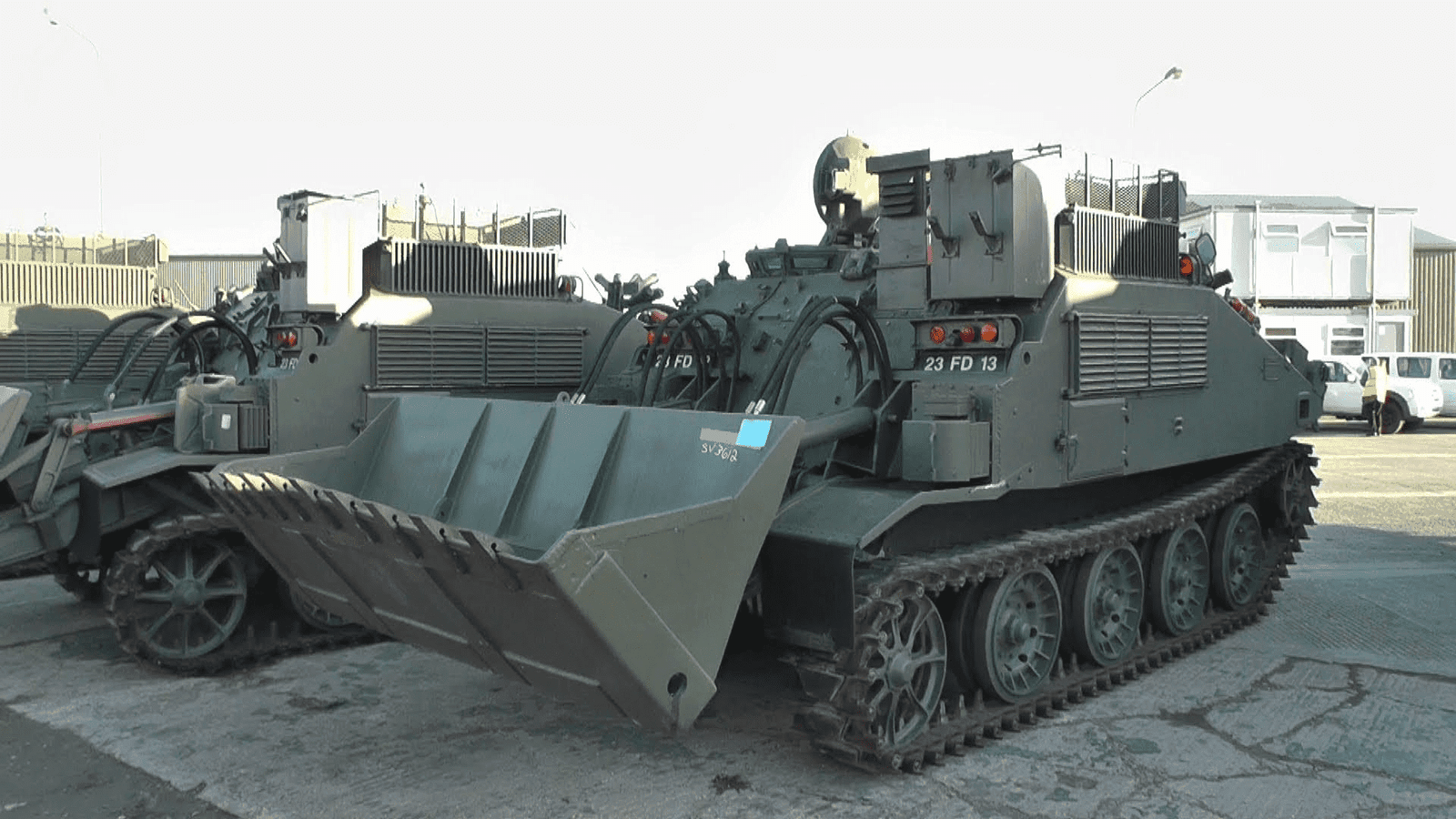 Ukrayna, Kursk’ta İngiliz FV180 CET Zırhlı Aracını Kullandı