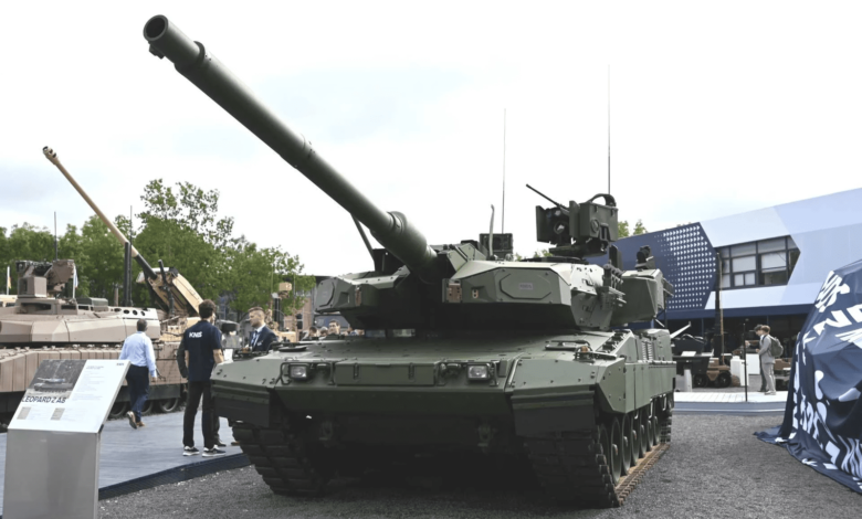 Alman Leopard 2A8 Tanklarına Trophy APS ile Güçlü Koruma