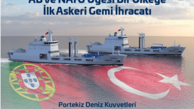 Türkiye Portekize İlk Askeri Gemi İhracatı