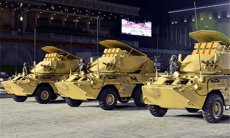 Ukrayna, Kuzey Kore nin Bulsae 4 Zırhlı Araçlarını İmha Etti