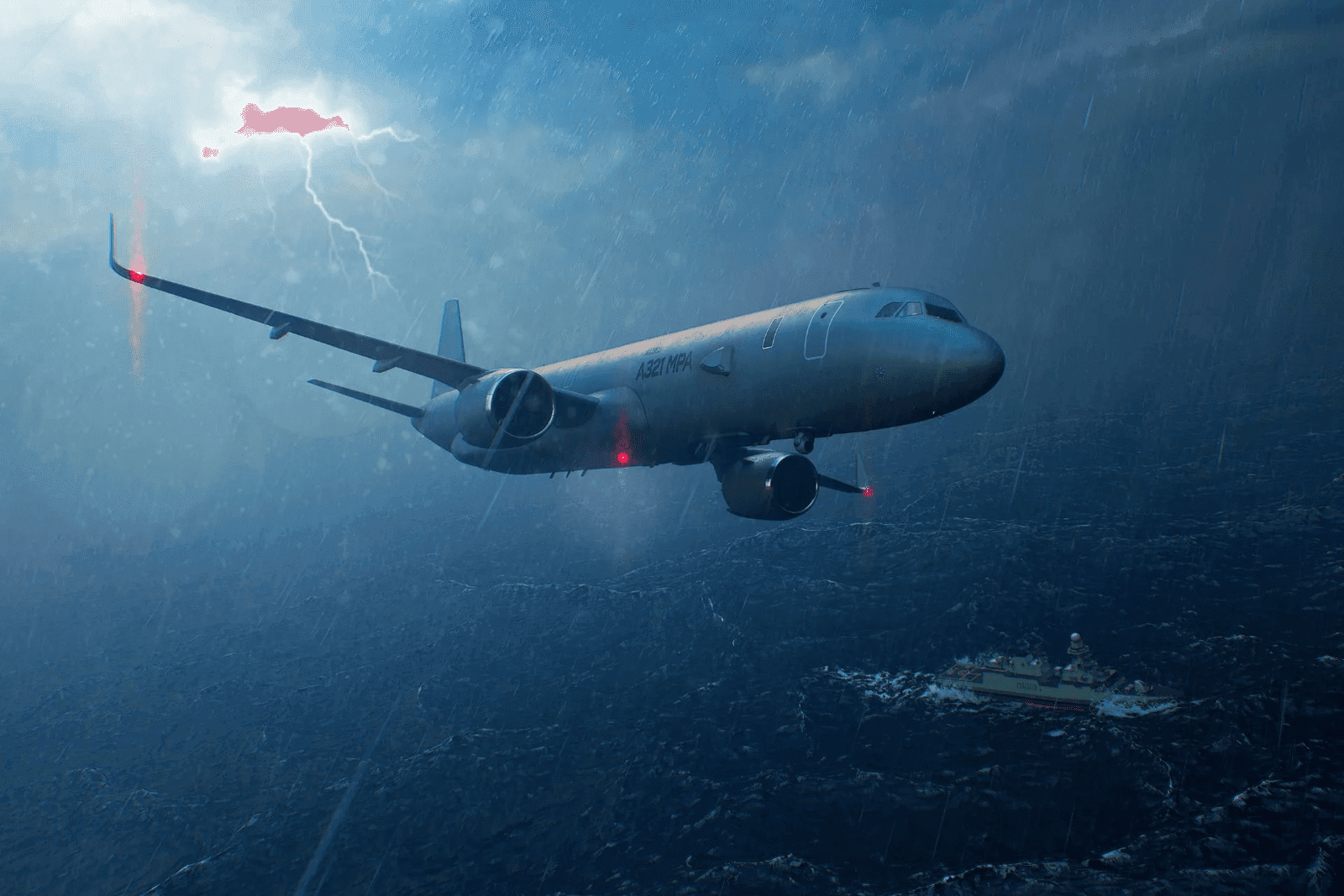 Fransa’nın Yeni Deniz Karakol Uçağı Airbus A321 MPA