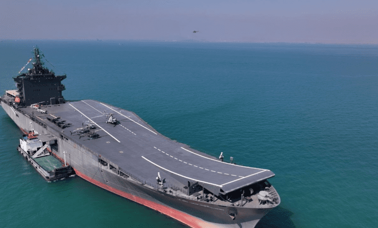 İran ın İlk İnsansız Hava Aracı Gemisi Göreve Başladı