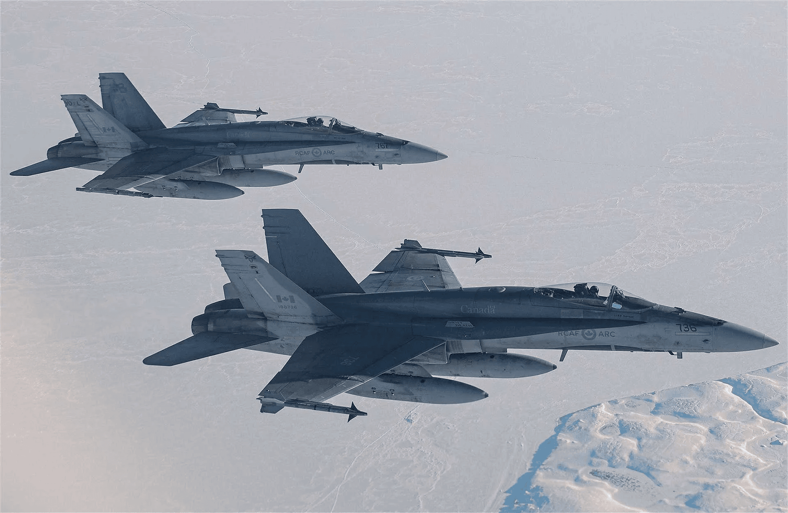 NORAD, Rus u&ccedil;aklarını izlemek i&ccedil;in savaş jetleri g&ouml;nderdi