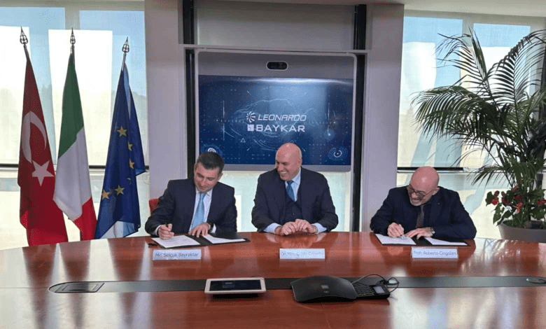Baykar ve Leonardo İHA Üretimi İçin Ortaklık Kurdu