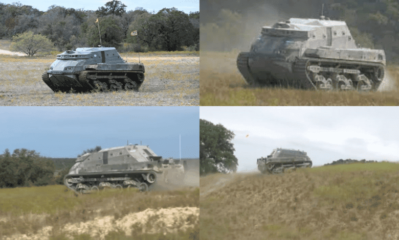 Otonom Tank RACER ABD ordusu için görev yapmaya hazırlanıyor