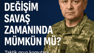 Orduda değişim şart Tümgeneral Andrii SOKOLOV