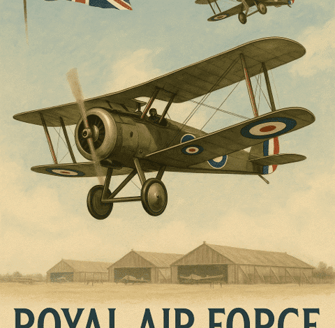 ilk Hava Kuvveti İngiltere'de Kuruldu. Dünyanın ilk hava kuvveti İngiliz hava kuvvetleri