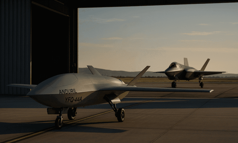 Anduril YFQ 44A Sadık kanat uçucusu olarak F 35 in yanında yerini alırken Pasifik savaşında Çin e meydan okuyacak