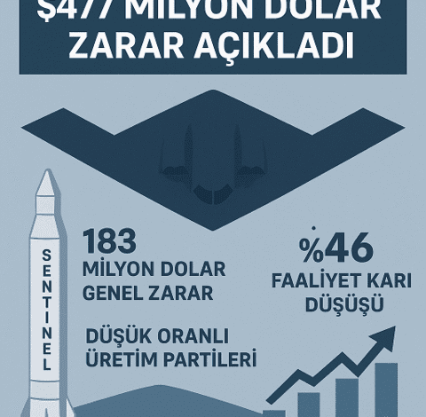 B 21 projesinde zarar açıkladı