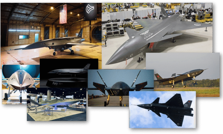 Kızılelma Bayraktar ve YFQ 44 A Fury