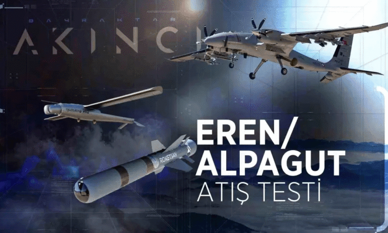 AKINCI TİHA ALPAGUT ve EREN ile Hedefi Tam İsabet Vurdu