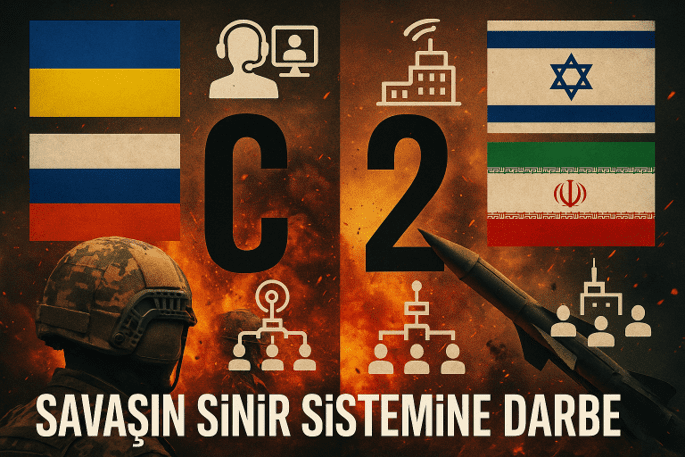 İran İsrail ve Rusya Ukrayna çatışmalarında C2 sistemlerine saldırı stratejileri