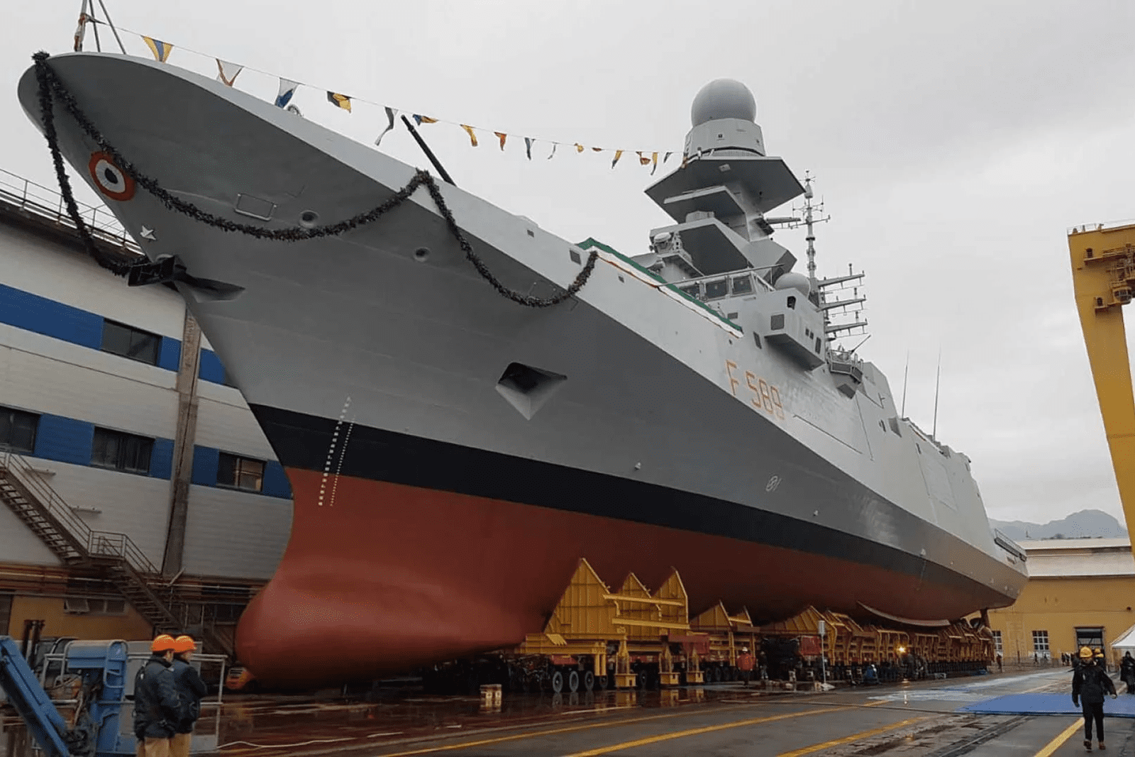 İtalyan Donanması Emilio Bianchi Fırkateynini Teslim Aldı