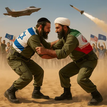 İran İsrail çatışması amca çocuklarının kavgası