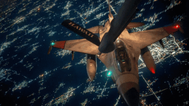 KC 135, Mısır F 16’larını Bright Star 25’te Güçlendiriyor