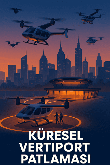 Küresel Vertiport patlaması gelecek 10 yılda gerçekleşecek