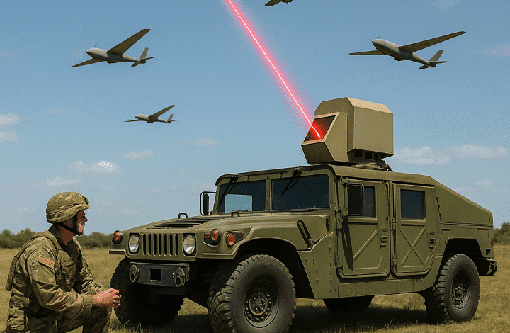 Lazerle Şarj edilen İHA teknolojisi ilerliyor