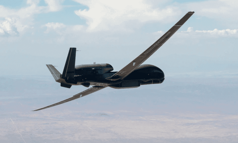 RQ 4B Global Hawk, Karadeniz’de Rus Güçlerini Takip Ediyor