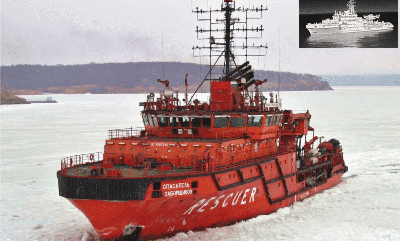 Ukrayna, Rus Kurtarma Gemisi MPSV07’yi Drone ile Vurdu