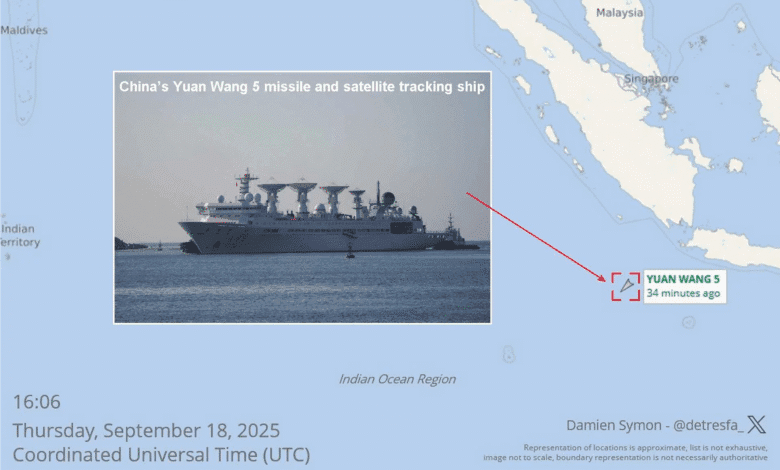 Yuan Wang 5, Hint Okyanusu’nda ABD İndiya Tehdidi