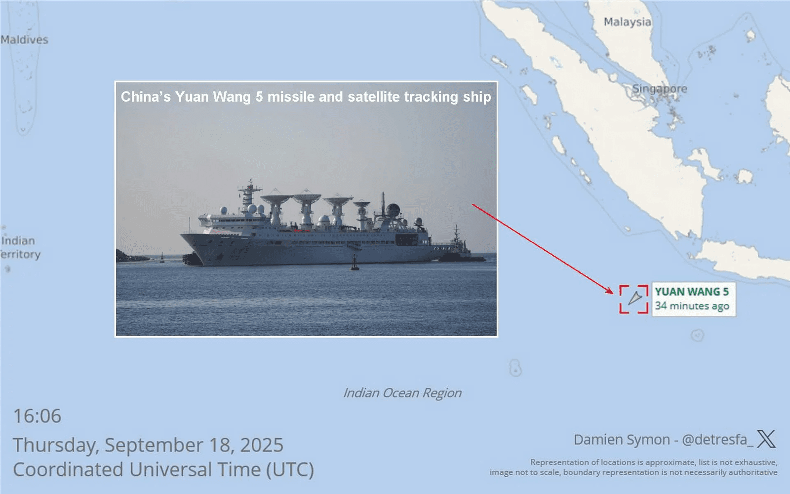 Yuan Wang 5, Hint Okyanusu’nda ABD İndiya Tehdidi