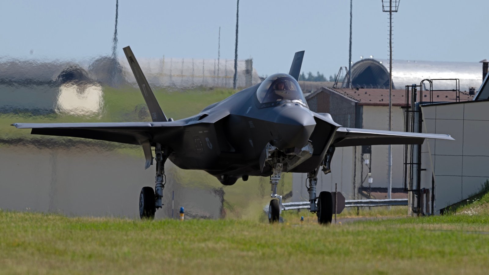 158 FW F 35A aircraft in Germany for Air Defender 23