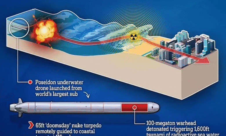 Rusya dan Korkutan Test Nükleer Tsunami Dronu Poseidon