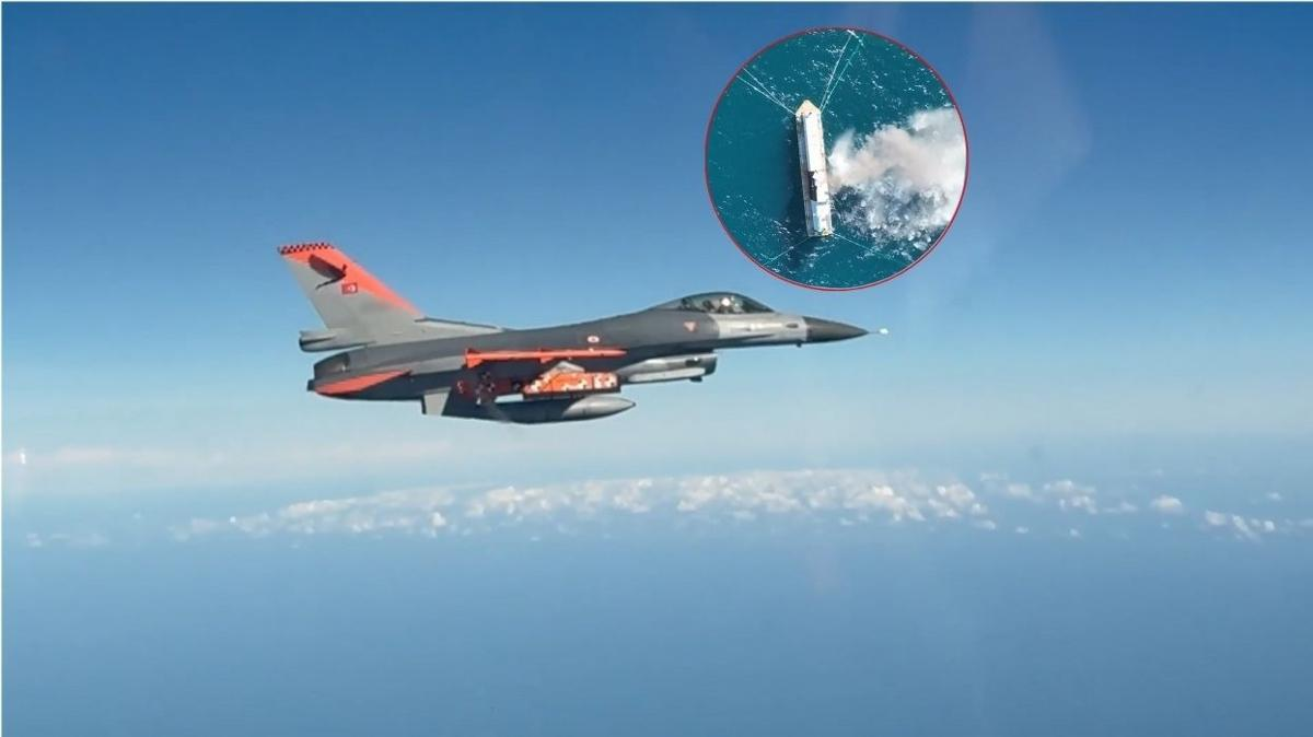 SOM J Seyir Füzesi Testte Kendini Kanıtladı Su Üstü Hedefe Tam İsabet!