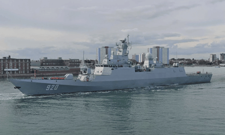 Sürpriz Ziyaret Çin Yapımı Cezayir Gemisi İngiltere de