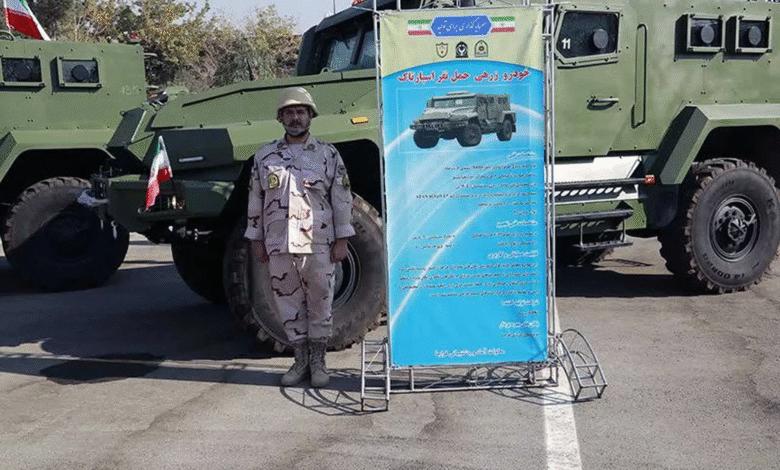 İran Sınırında Rus Zırhı Gizli Spartak MRAP Teslimatı