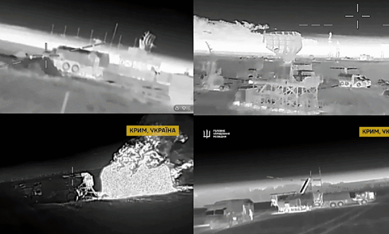 Kırım da S 400 e İHA Darbesi Radar Sistemi İmha Oldu