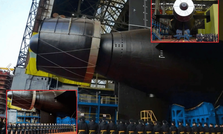 Rusya nın Kıyamet Denizaltısı Khabarovsk Suya İndi