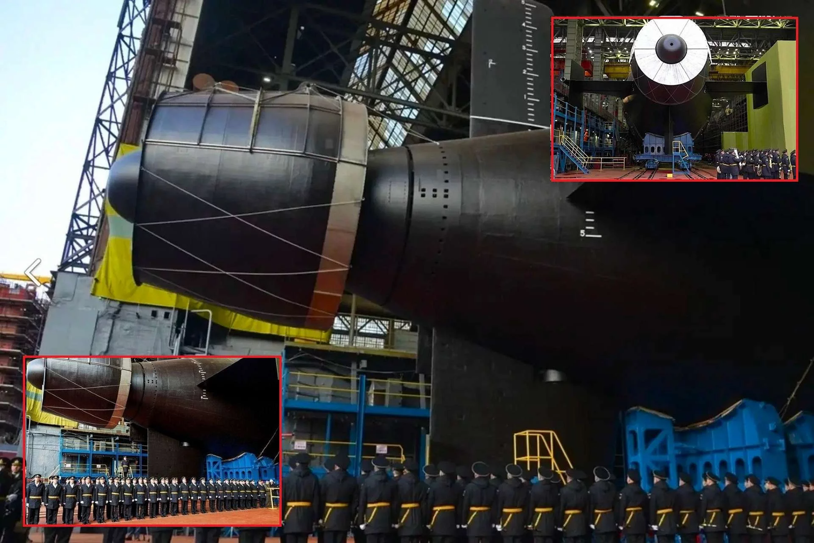 Rusya nın Kıyamet Denizaltısı Khabarovsk Suya İndi