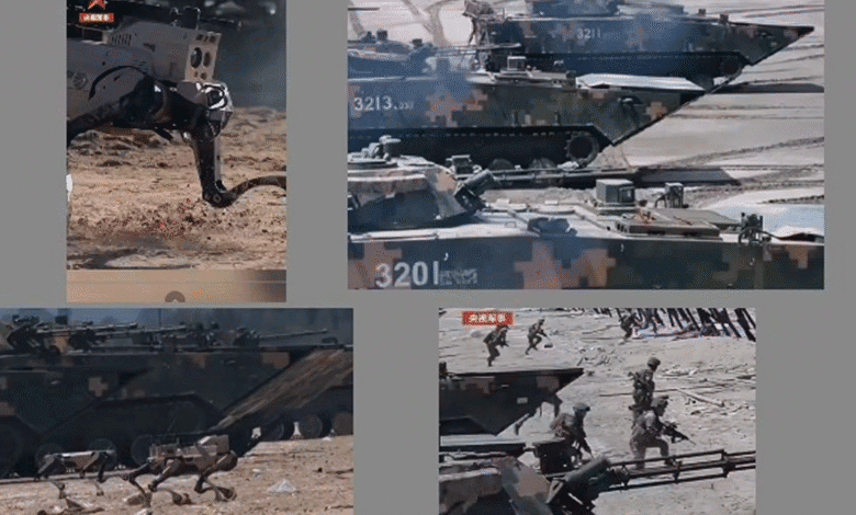 Tayvan Kıyısında Robot Köpekler Çin in Yeni Saldırı Planı