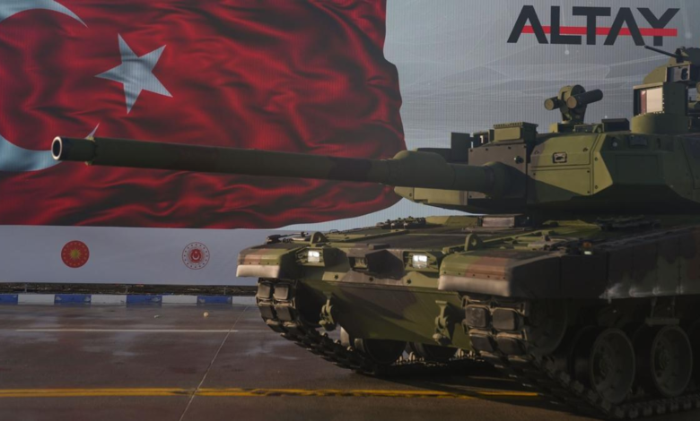 Altay Tankı’na Yerli Güç SAR 127 MT Sahaya İndi