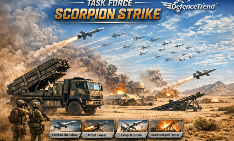 Task Force Scorpion Strike Centcom Drone Taarruz Kuvveti