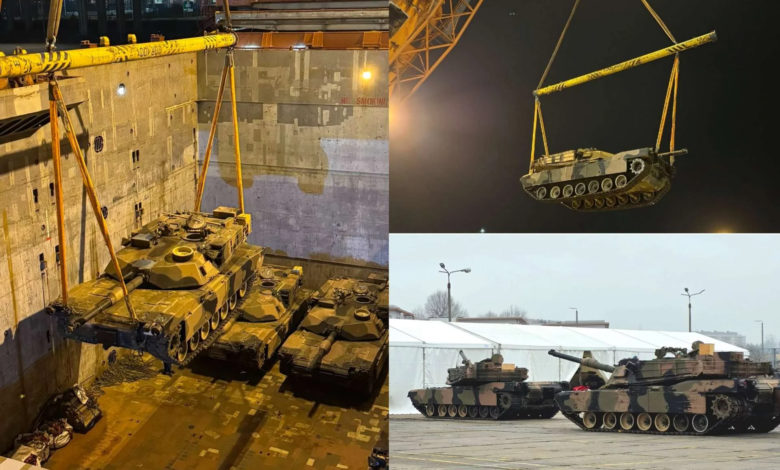 Ukrayna ya Zırhlı Destek 49 Abrams Tankı Teslim Edildi