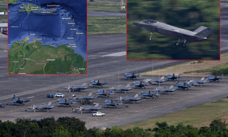 Venezuela Sınırına F 35 Yığınağı ABD den Rekor Sevkiyat