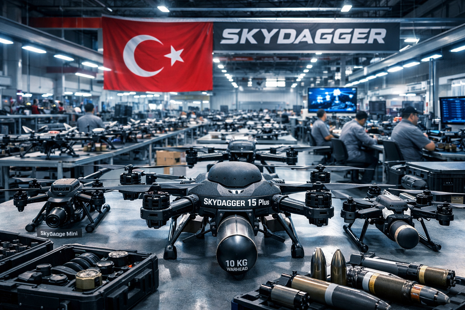 Türk Savunma Sanayii Dron Üretiminde Vites Yükseltti